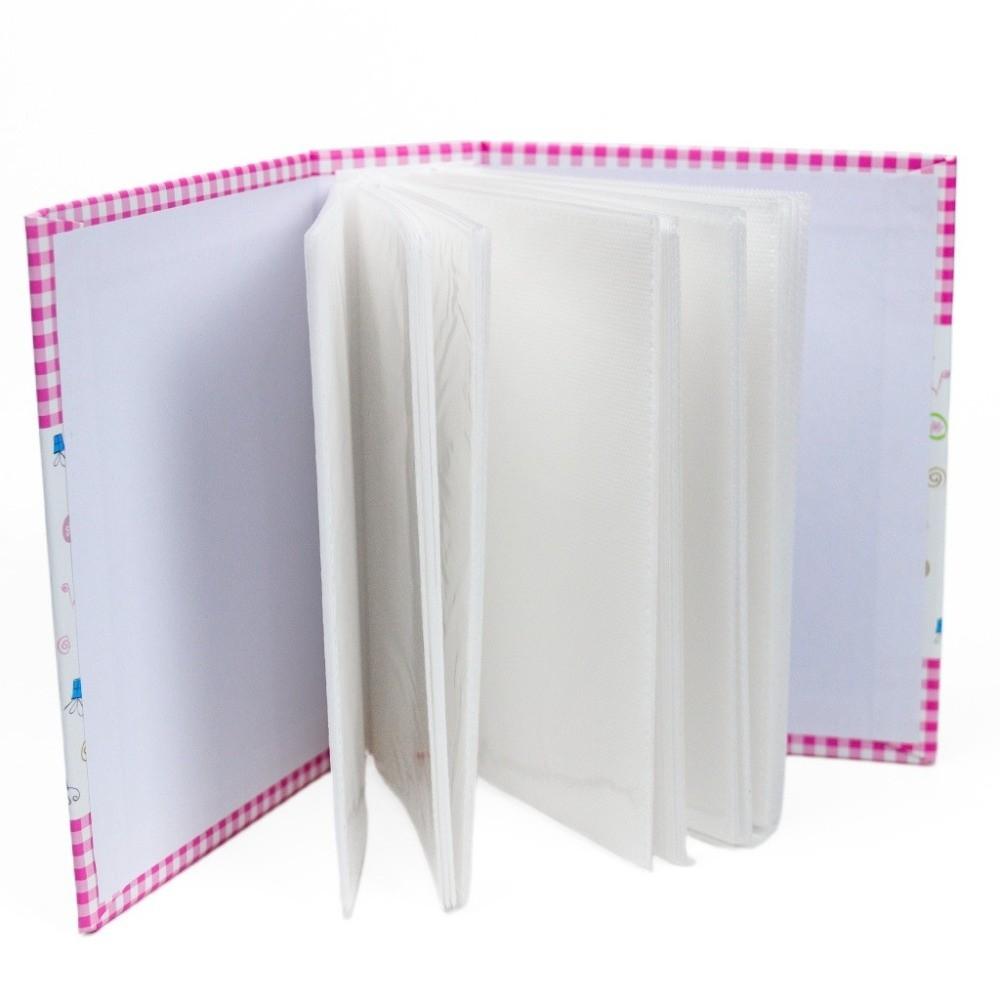 6 Inch 100 Pockets Scrapbook Album Laminated Slip-in Picture Albums  Baby Growth Record