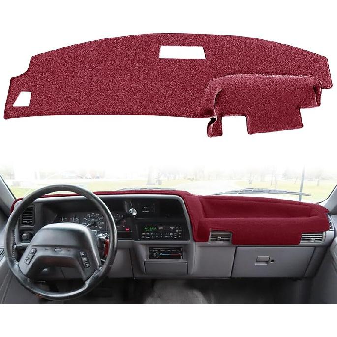 Коврик на панель приборов Yiz Подходит для Ford Ranger 1995-2011, Ford Explorer 1995-2001, Mercury Mountaineer 1997-2001 и Mazda B2300 B2500 B3000 B4000