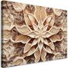 Canvas Print, 3D Flowers