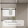 cmaos Stainless Steel Retractable Shower Curtain Rod