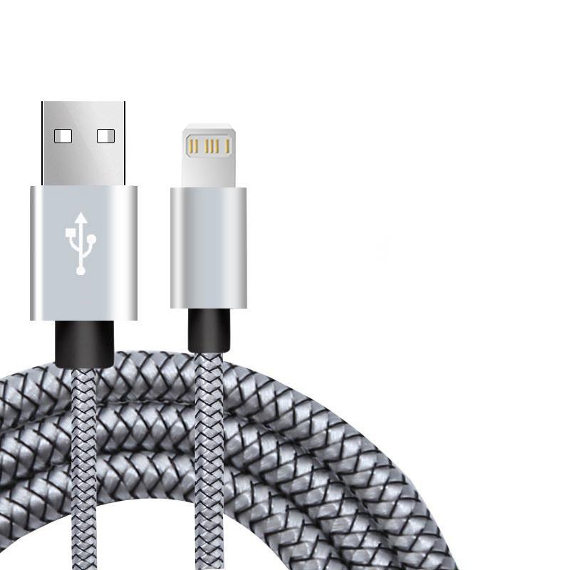 3A Fast Charging USB Charger Cable For iPhone 13 12 11 14 Pro X XR XS Max 6s 7 8 Plus 5s SE 2 iPad Data Cord Long Line 3m