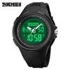Часы мужские студенческие трендовые водонепроницаемые электронные часы для школьников и подростков светящиеся многофункциональные спортивные часы