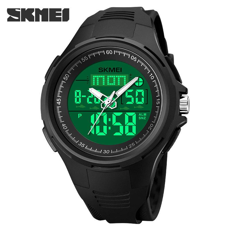 Часы мужские студенческие трендовые водонепроницаемые электронные часы для школьников и подростков светящиеся многофункциональные спортивные часы