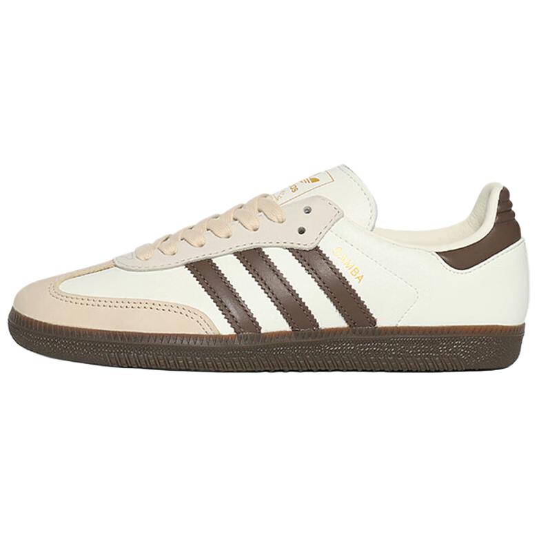 adidas Samba OG Off White Earth Strata Gum Женские кроссовки JR8842