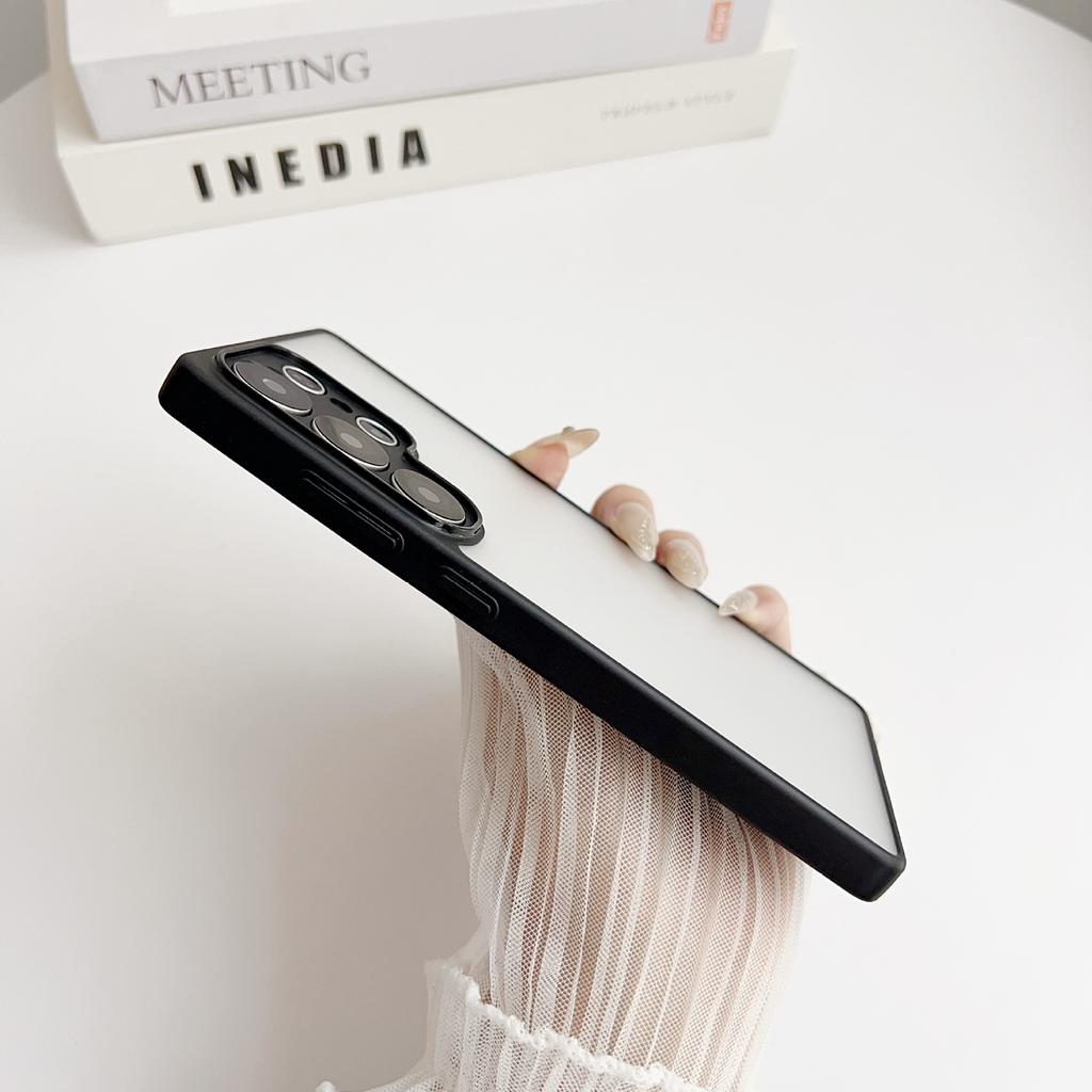 Подходит для Samsung S25ultra Ультратонкий Два в одном Матовый Полупрозрачный Чехол для мобильного телефона S24u С эффектом кожи 23 Чехол с защитой от падений