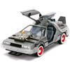 Назад в будущее, часть III, литая машина от JADA TOYS, машина времени DeLorean со светом НАЗАД В БУДУЩЕЕ, ЧАСТЬ III, литая машина от JADA TOYS