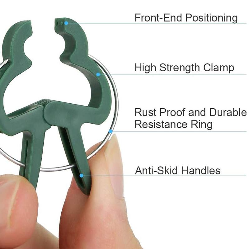 20/40/60 шт. зажимы для прививки теплицы зажим подставка пластиковый зажим для растений крепежный кронштейн фиксированный стебель семени поддержка прививки растений