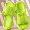 EVA Rabbit Ear Slippers Women's Summer Home Indoor Bathroom Mop Home Non-slip Bath Sandals Outside Wearing Beach Shoes