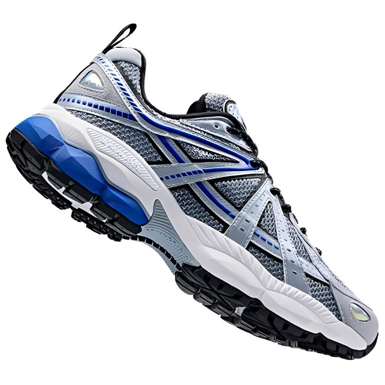 Anta Champion AG-G02 Удобные повседневные амортизирующие износостойкие низкие мужские кроссовки для папы серебристо-синие 112438808A-3