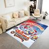 Pumpkin Party Night Customize Text Area Rug Design for Living Rooms Foyer Outdoor Study room Anti-slip Rug Anime Office Decor Birthday/Christmas Gift