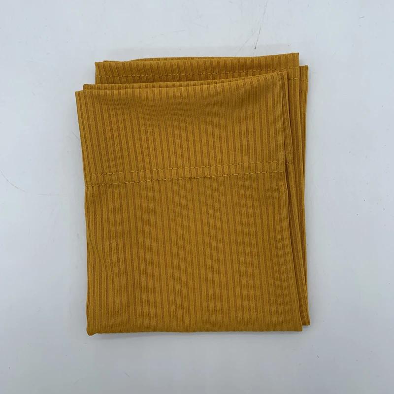 Эластичная ребристая нижняя шапочка для мусульманок, внутренняя шапочка для хиджаба