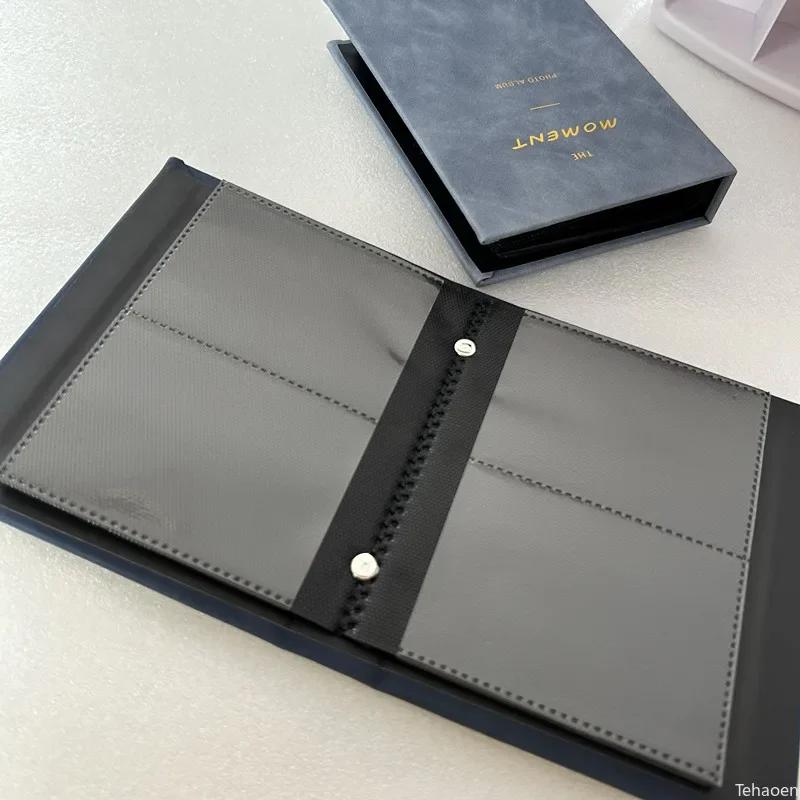 64 Pockets Mini Photo Album 3 Inch Photo Paper Book PU Leather Cover For Fujifilm Instax Mini 11 9 8 7s 90 70 LiPlay Camera Film