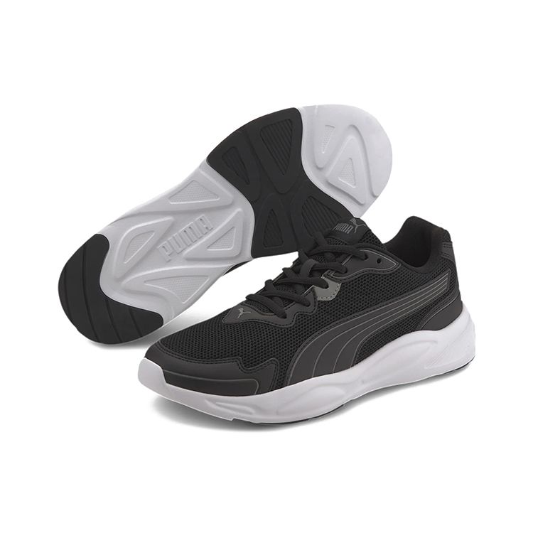 Puma 90s Runner Nu Wave - Black Unisex Sneakers Ultra-Grey White 373017-01