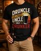 Druncle Shirt, Funny Uncle Definition Tee, Retro Beer Drinking Gift, Family Reunion Top, Birthday Present for Him, Brewery Lover Party Humor