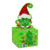 Party Christmas Gift Box With Elf Motif For Festive Decoration Presentation Gift