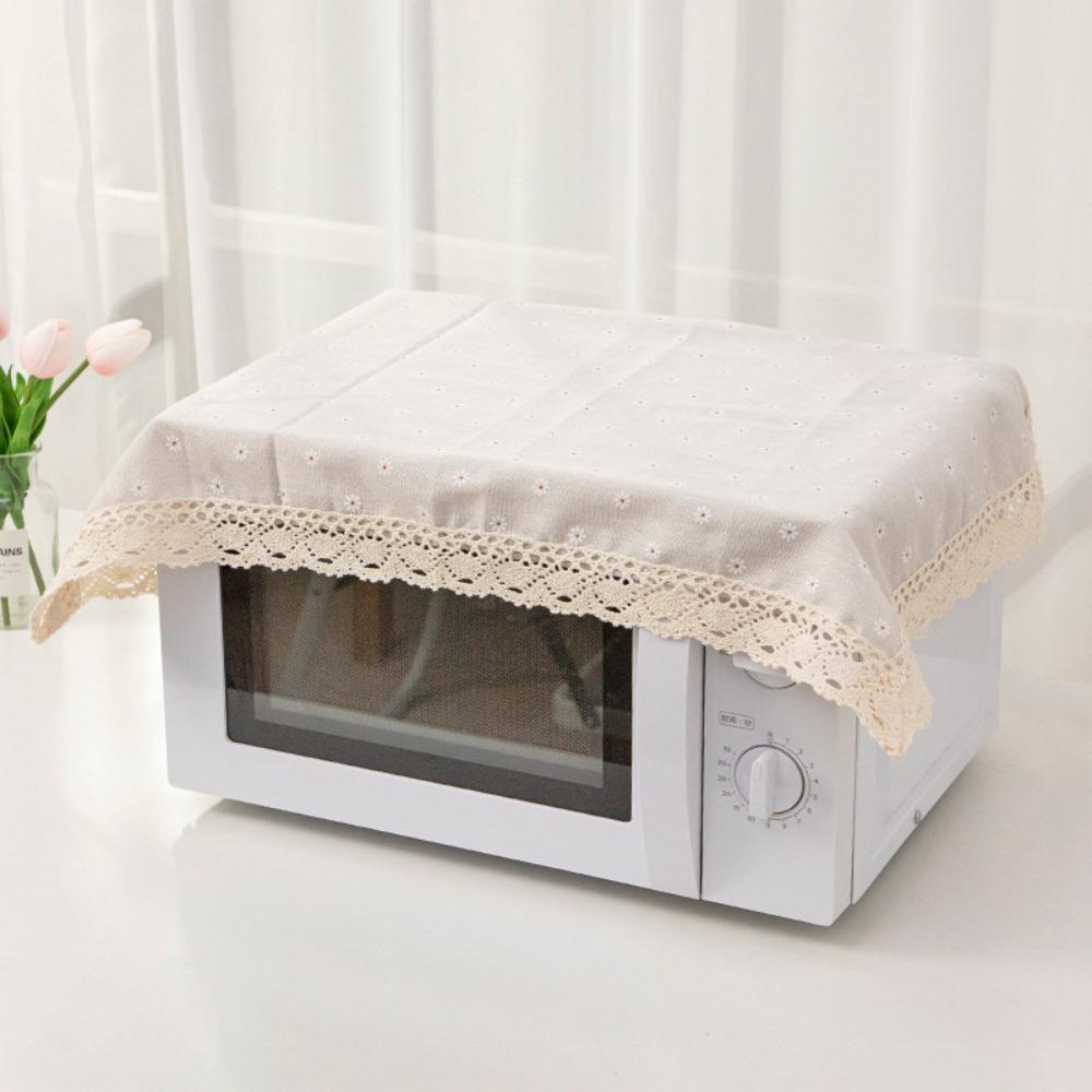 1Pcs 40x60cm Microwave Dust Cloth Dustproof Table Cloth for Desk Photo Background