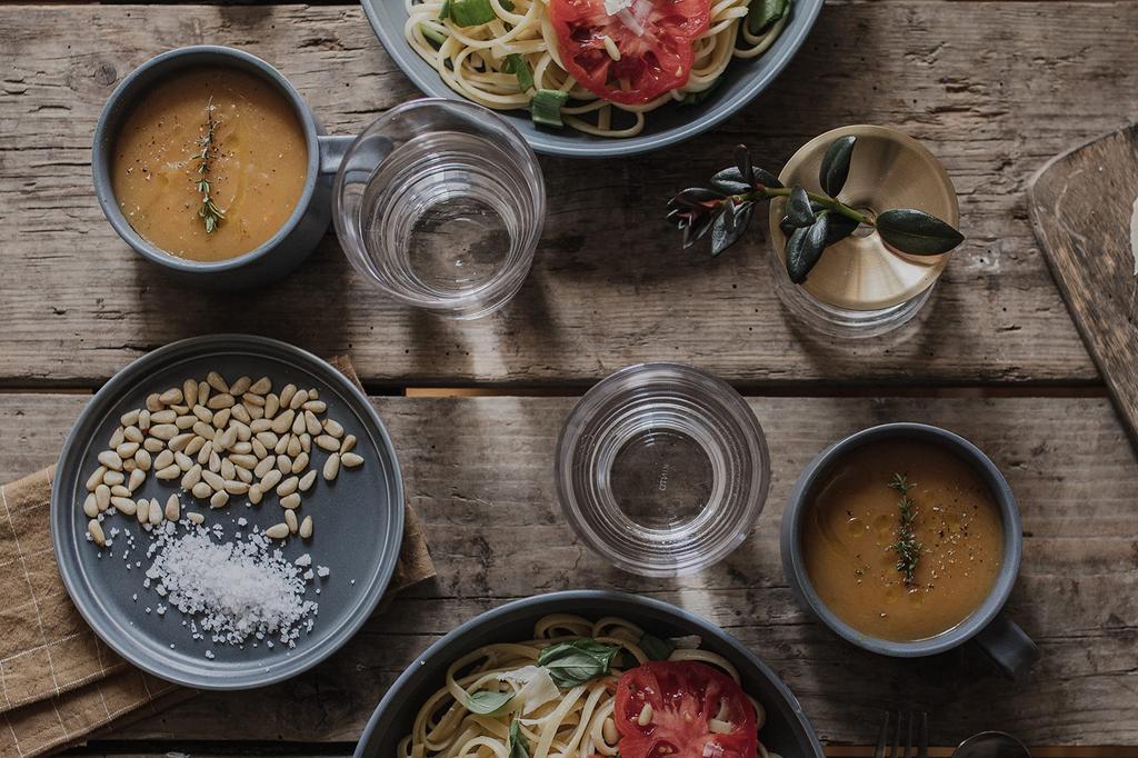 Kinto FOG Bowl 190mm Dark Gray Safe 26479 Microwave/Dishwasher