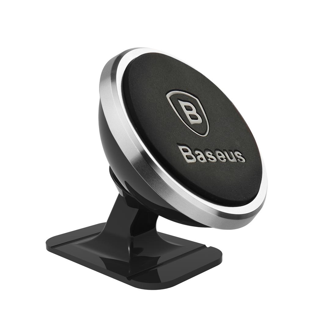 Baseus All-Angle Magnetic Dashboard Car Holder (International Model) - Silver
