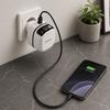 Qoltec GaN Super Fast 65W Wall Charger | USB-C PD PPS | 5-21V | 3-3.25A | Laptop | MacBook | Smartphone | 1.8m cable