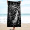 1PC Custom Name "Spider Web Design" Beach Towel Highly Absorbent And Sand-Resistant Towel for Swimming, Pool, Yoga, And Travel Lightweight