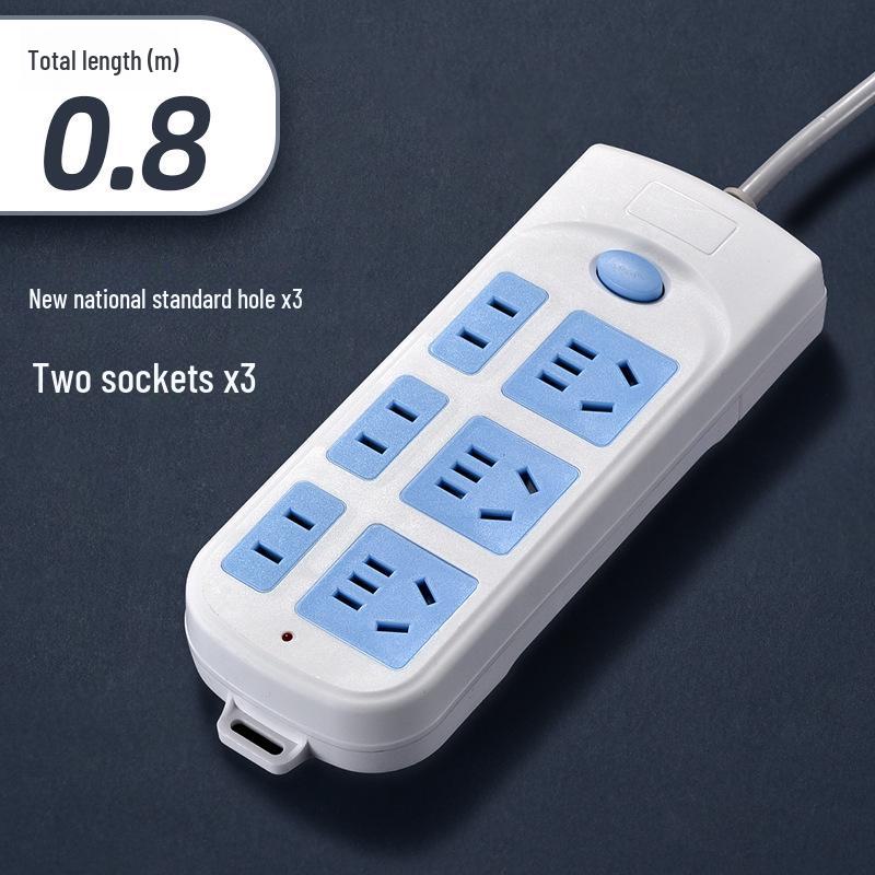 Умный многофункциональный высокомощный многогнездовой проводной переходник