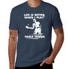 Life Is Better When I Play Table Tennis Tshirt Casual Pattern Print Tee Shirt Tshirt