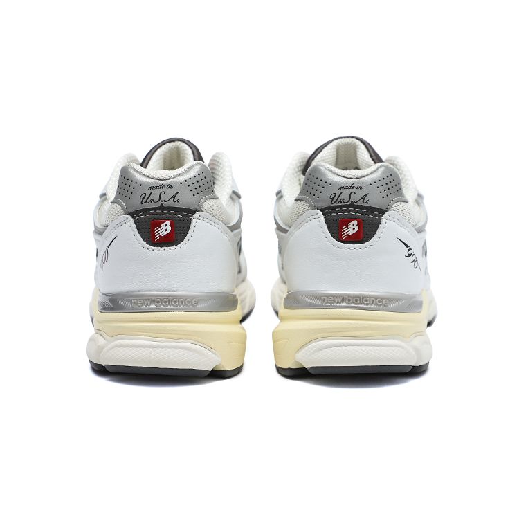 Кроссовки унисекс Teddy Santis x New Balance 990v3 Сделано в США Морская соль Белые Дождевое облако M990AL3