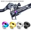 Bicycles Oil Cylinder Lid Bolts Set Fixed Screw Alloy Bicycles Hydraulic Brake Bolts Set For Bicycles Brake Lever Disc