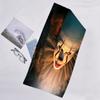 1pc Pennywise3 Beach Towel, Beach and Seaside Swimming Pool Equipment, Fashion Pattern, Rectangular, Travel Essentials