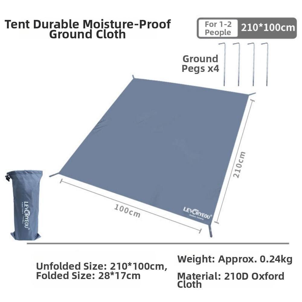 Износостойкий Водонепроницаемый Тент для Пола Палатки Утолщенная Ткань Оксфорд Пляжный Тент