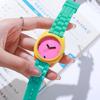 Женские часы Dopamine Простые цифровые кварцевые часы Повседневные гелевые разноцветные силиконовые наручные часы для женщин
