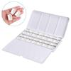 PATIKIL empty watercolor palette 28 full pan metal watercolor tins Travel gouache/oil painting paint box with lid colorful 28 wells