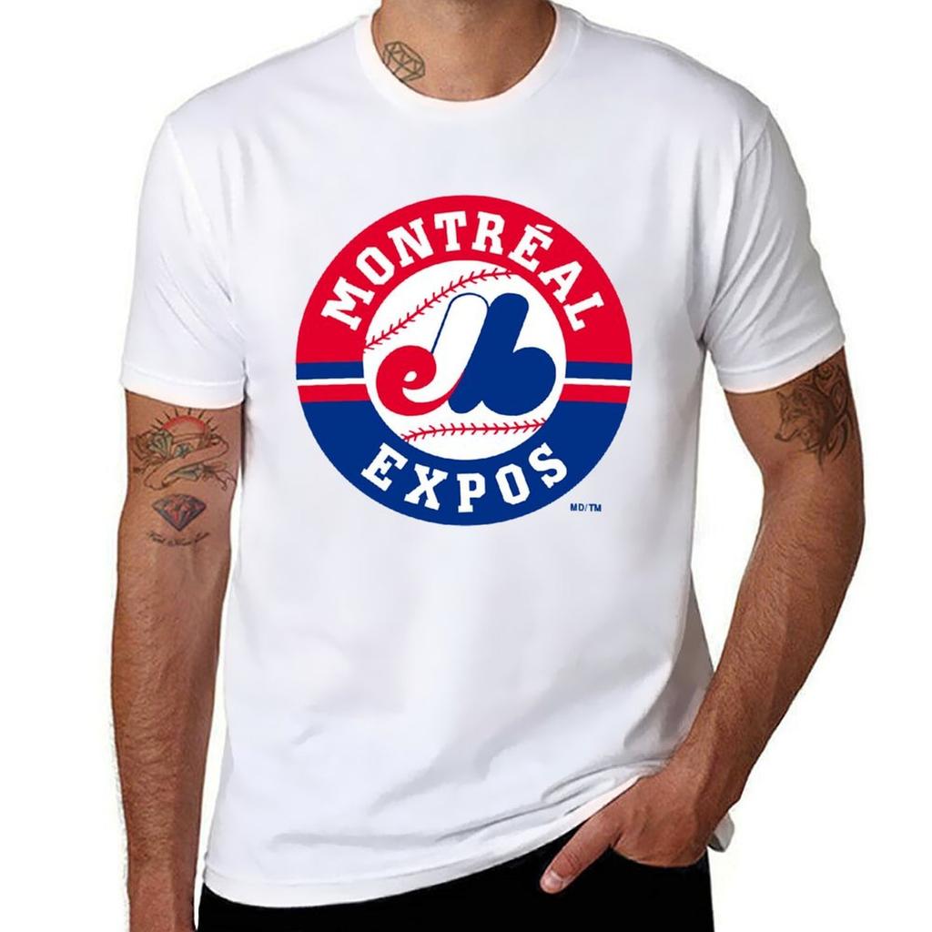 Expos montreal Футболка с принтом футболки для унисекс смешные футболки хлопковая футболка