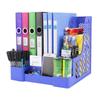 Four-Tier Plastic File Holder & Desktop Storage Organizer.