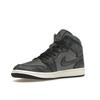 Air Jordan 1 Mid Distressed Smoke Grey Женские кроссовки Off-Noir Sail FJ3448-001