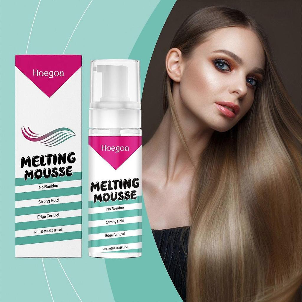 Wig Styling Gel Mousse, Mild Formula, Wig Care, Moisturizing and Styling Care, Smooth and Anti-frizz, Moisturizing and Nourishing, Cleansing and Prolo