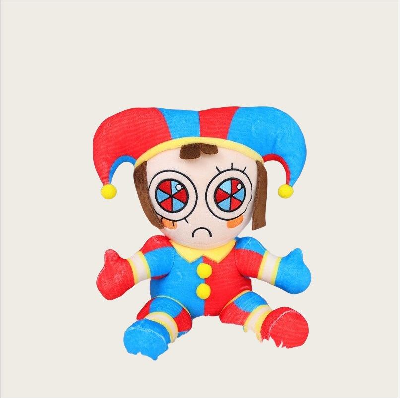 The AMAZING DIGITAL CIRCUS Circus Animation Surrounding Clown Plush Toys