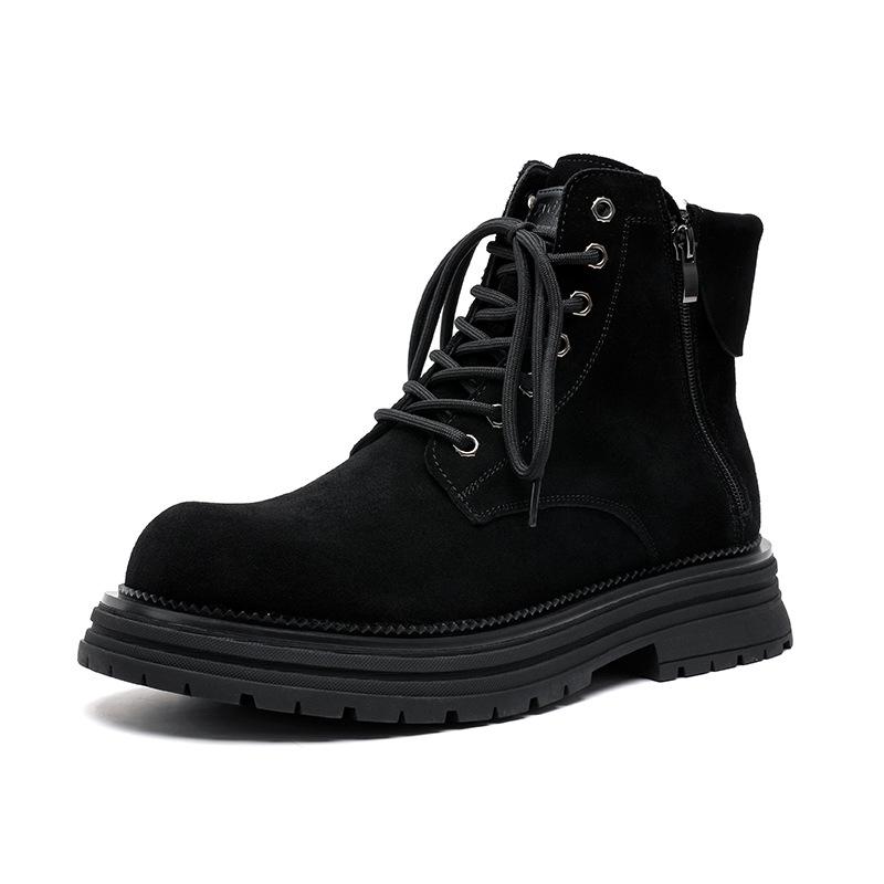 Ботинки Martin мужские 2024 новые ботинки из ревеня ретро-ботинки на толстой подошве универсальные ботинки с высоким берцем 81589-R