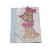 Irregular Lace Greeting Card Border Metal Silvery Stencil Embossing Cutting Dies For Diy Scrapbooking Paper Album Cards Making