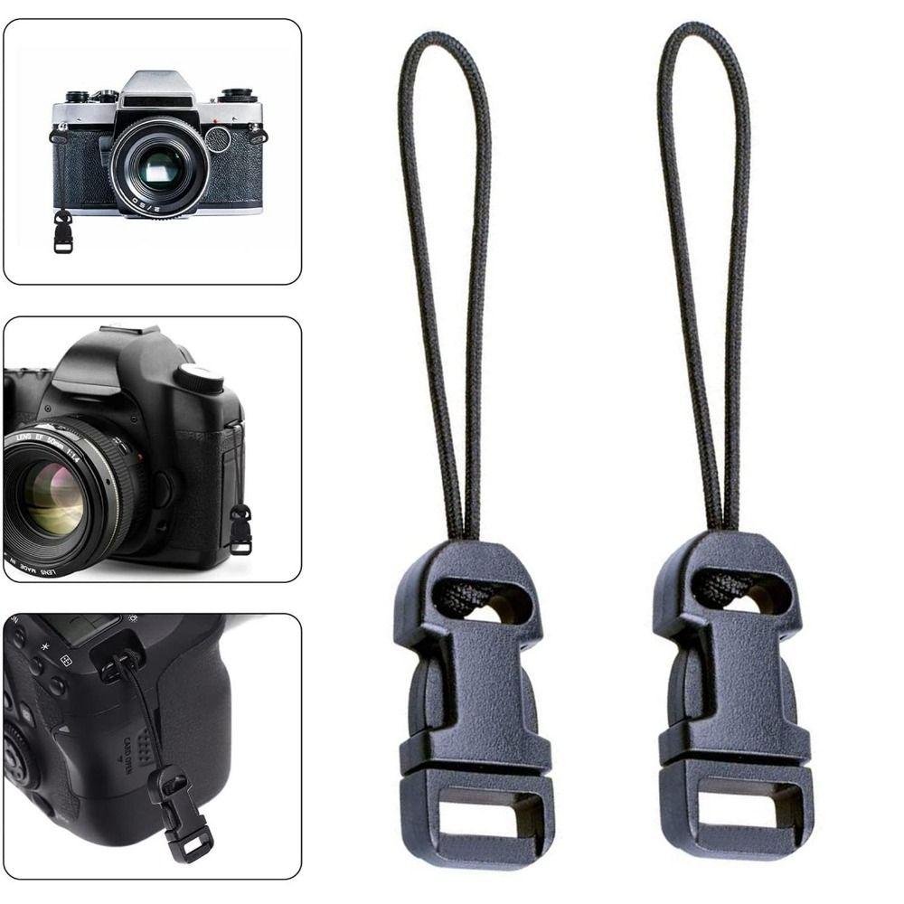 4 Pairs Eyelet Sling Camera Belt Hooks Lug Neck Strap Durable Quick Release Buckle Kit Camera