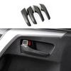 4pcs Carbon Fiber Color Inner Door Open Handle Cover for Toyota RAV4 2013 2014 2015 2016 2017 2018