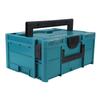 Portable Tray Toolbox Plastic Hardware Storage Organizer with Handle for Home Garage