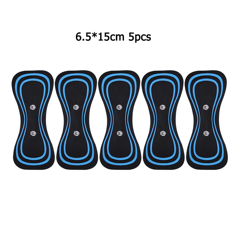 Tens Massager Electrode Pads For EMS Neck Massager Gel Patch Accessories Trainer Exerciser Replacement Muscle Stimulator Sticker
