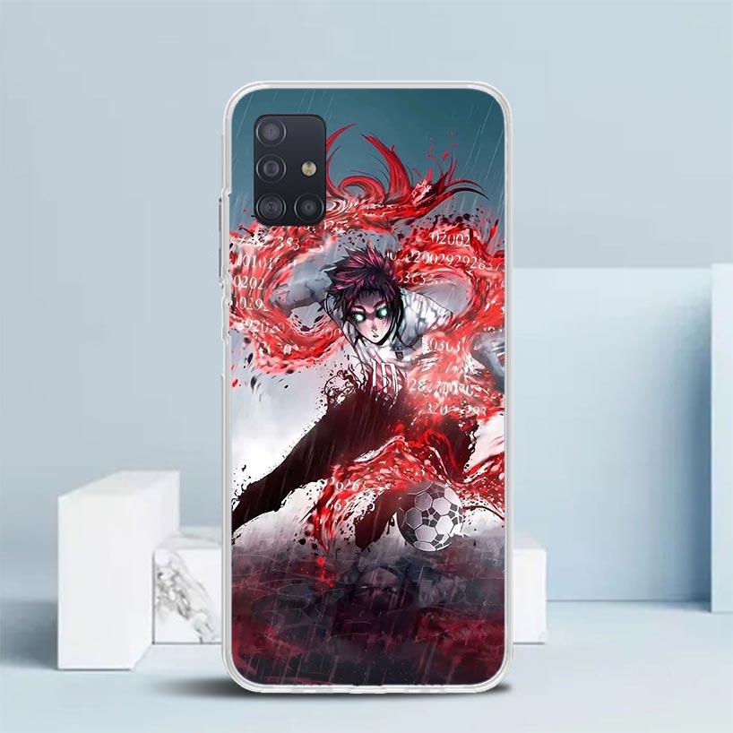 Blue Lock Сидо Рюсэй Мягкий чехол для Samsung Galaxy A12 A22 A32 A52 A72 A02S Чехол для телефона Note 20 Ultra 10 S10 Plus A51 A71 A50S
