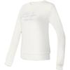 Knitted Long Sleeve Basic Fitness Pullover Sweatshirt Women Sweatshirts Vanilla-White A11W341205FIV