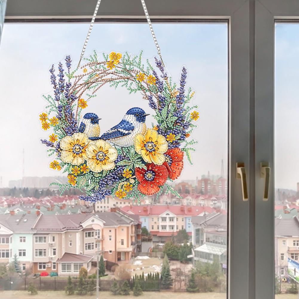 2D Плоские Наборы для алмазной живописи DIY, Подвеска в виде алмаза специальной формы, Набор для алмазной живописи, DIY Домашний декор, Подвеска-шарм