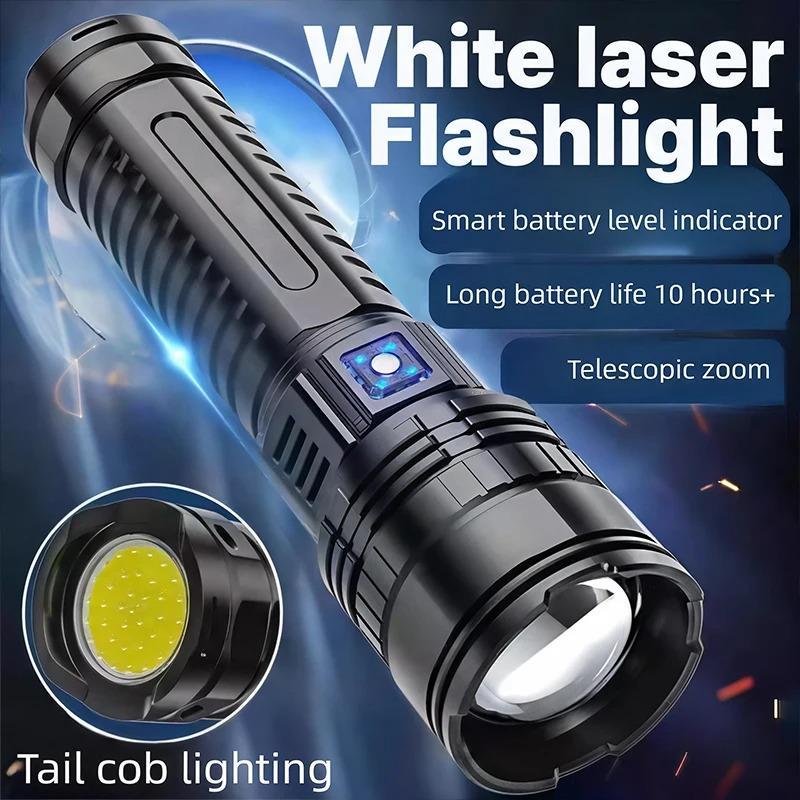Professional Laser Cannon Lighting System White Laser and COB Technology Super Long Distance Projection Outdoor Search Rescue