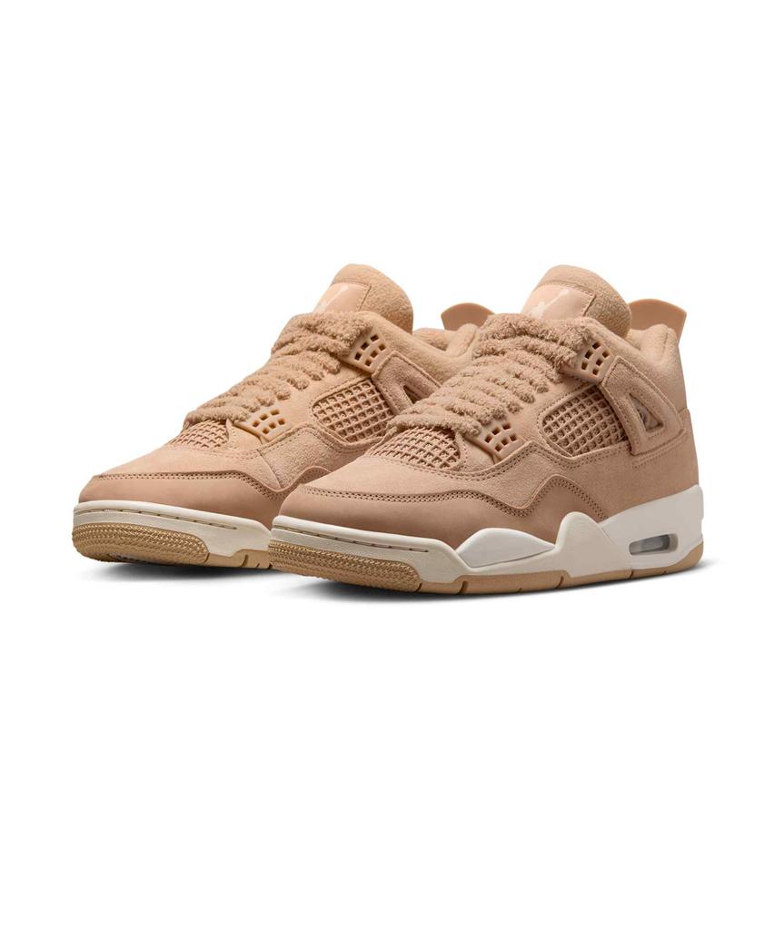 Nike Air Jordan 4 Retro W - Конопля: Светло-древесно-коричневый / Hv0823-200
