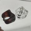 Кольца Винтаж Цвет Изысканная Смола Прозрачный Нерегулярные Кольца Кольца для Женщин Геометрические