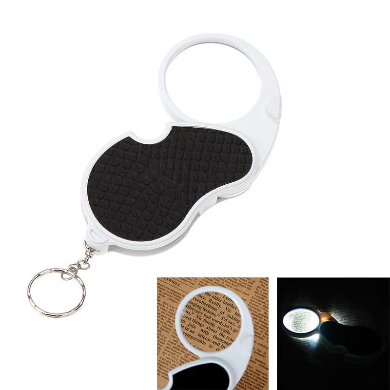 Portable Folding Magnifier with LED Light